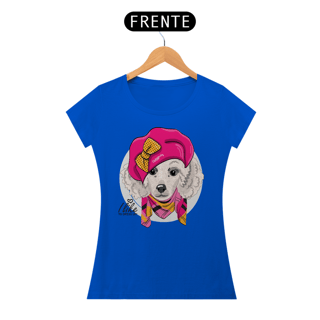 Nome do produto Baby Look Poodle Fêmea I Like To Dress Up
