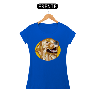 Nome do produto Baby Look Golden Retriever Mosaico Guth Dog