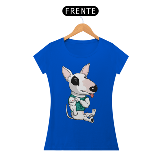 Nome do produto Baby Look Bull Terrier I Love Mom