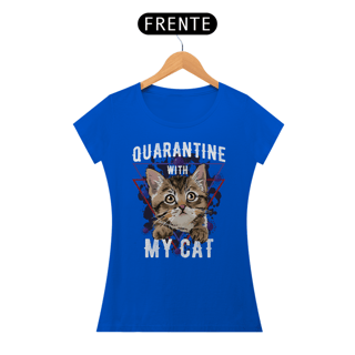 Nome do produto Baby Look Quarantine With My Cat