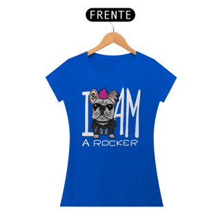 Nome do produto Baby Look I Am a Rocker