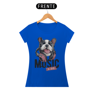 Nome do produto Baby Look Music and Dog