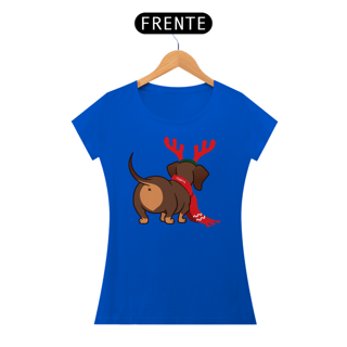 Nome do produto Baby Look Dachshund Natal