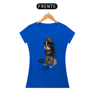 Nome do produto Baby Look Cachorro - Stay in Style