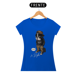 Nome do produto Baby Look Cachorro - Stay in Style