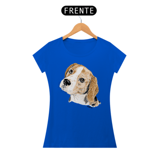 Nome do produto Baby Look Beagle Pintura Digital