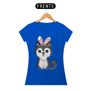 Nome do produto Baby Look Cachorro Páscoa