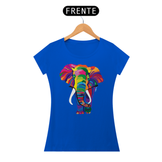 Nome do produto Baby Look Elefante - Modelo 1