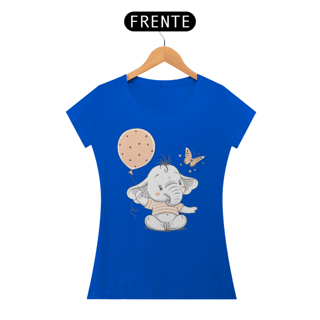 Nome do produto Baby Look Elefante - Modelo 2