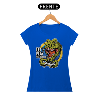 Nome do produto Baby Look Dinossauro - Modelo 4