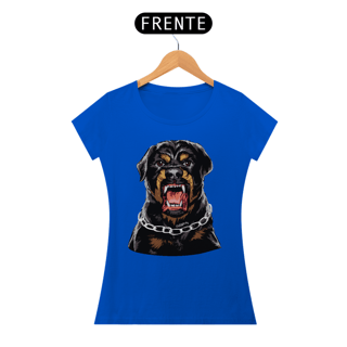 Nome do produto Baby Look Rottweiler com Cara de Bravo