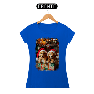 Nome do produto Baby Look Golden Presente de Natal