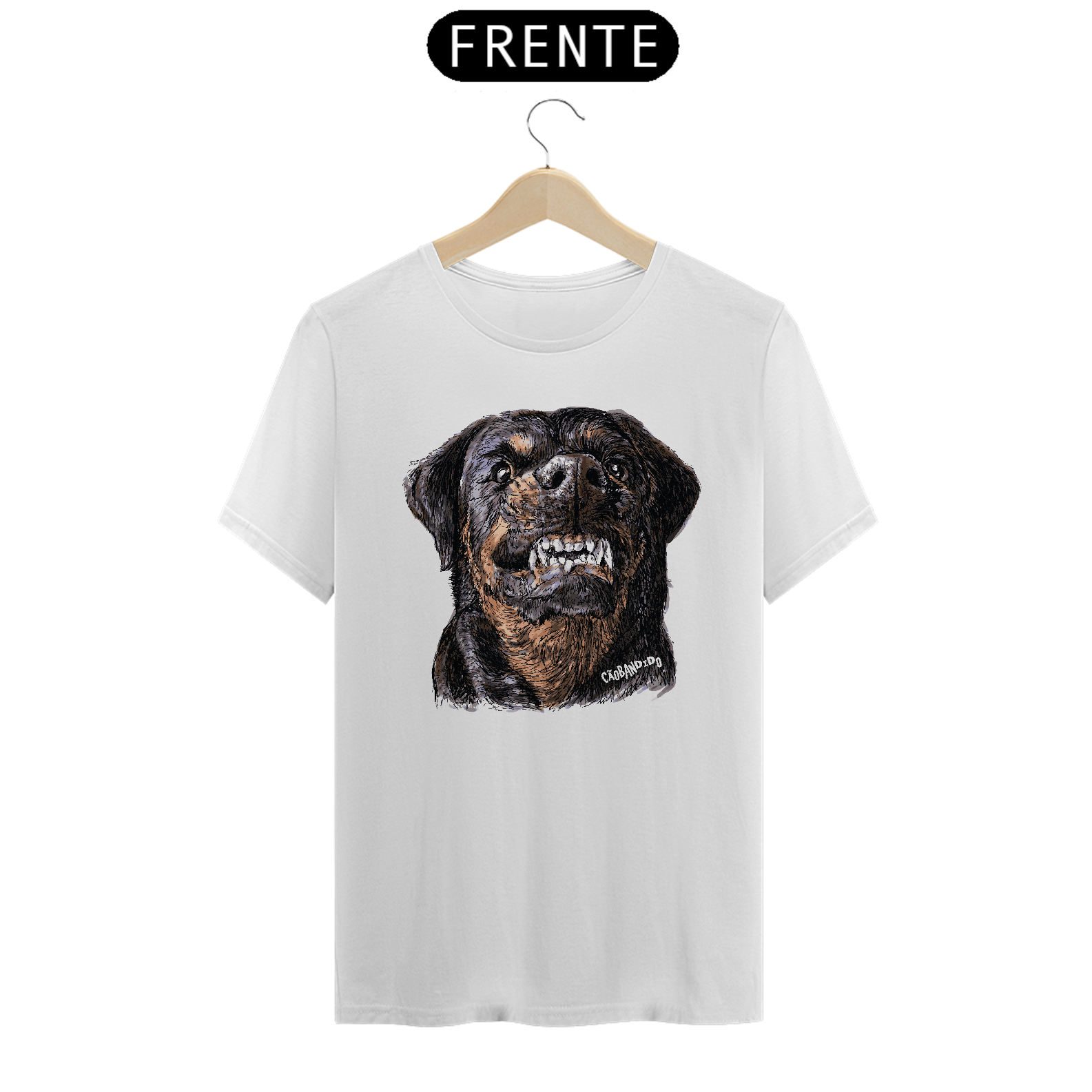 Camiseta Rottweiler Bravo