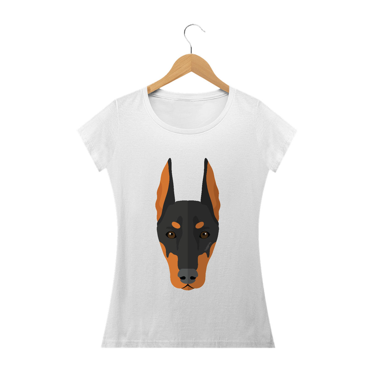 Nome do produto: Baby Look Doberman