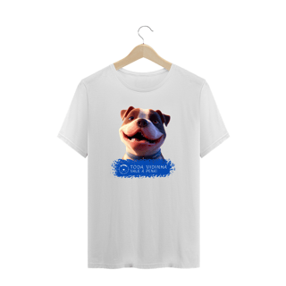 Nome do produto Camiseta Plus Size De.Feenda - Toda Vidinha Vale a Pena - Modelo 1A