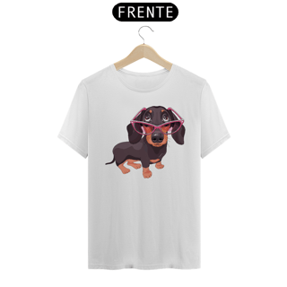 Nome do produto Camiseta Dachshund de Óculos
