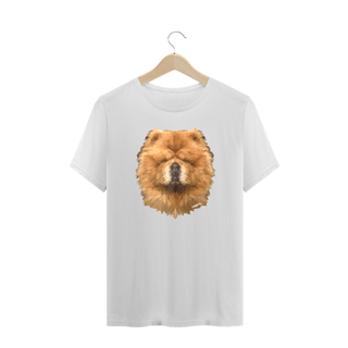 Camiseta Plus Size Chow Chow Mosaico