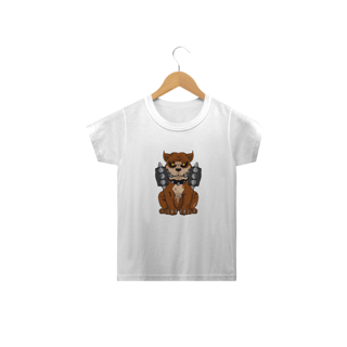 Nome do produto Camiseta Infantil Pitbull Bravo