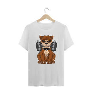 Nome do produto Camiseta Plus Size Pitbull Bravo