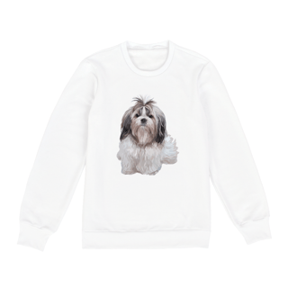 Nome do produto Moletom Blusão Shih Tzu Realista