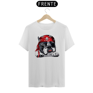 Nome do produto Camiseta Bulldog Francês Pirata