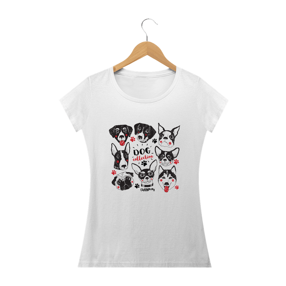 Nome do produto: Baby Look Dog Collection