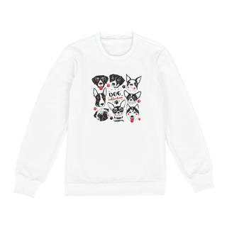 Nome do produto Moletom Blusão Dog Collection