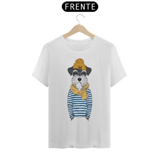Nome do produto Camiseta Schnauzer Cachorro Marinheiro