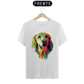 Nome do produto Camiseta Golden Retriever Ilustração Cores