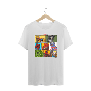 Nome do produto Camiseta Plus Size Marvel Dogs Super Heróis