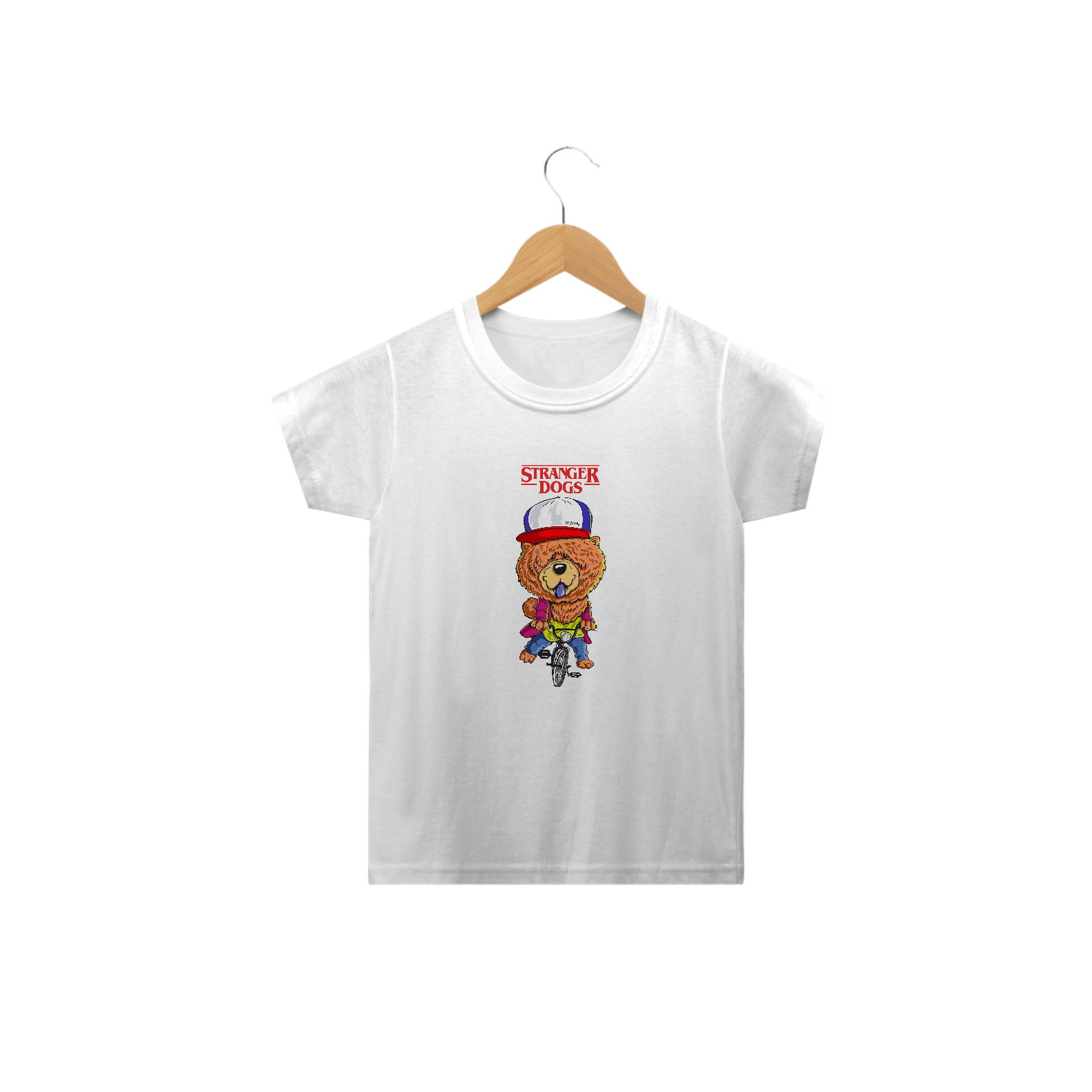 Camiseta Infantil Stranger Dogs