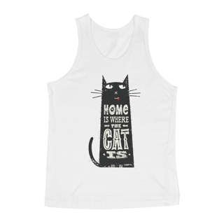 Nome do produto Regata Home Is Where The Cat Is