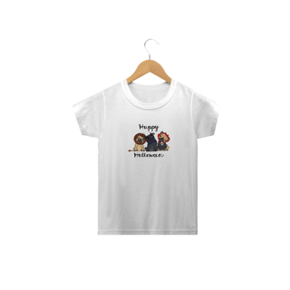 Nome do produto Camiseta Infantil Cachorro Happy Halloween