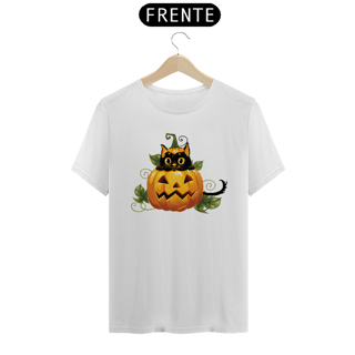 Nome do produto Camiseta Gato Preto Halloween