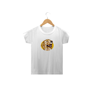 Nome do produto Camiseta Infantil Golden Retriever Mosaico Guth Dog