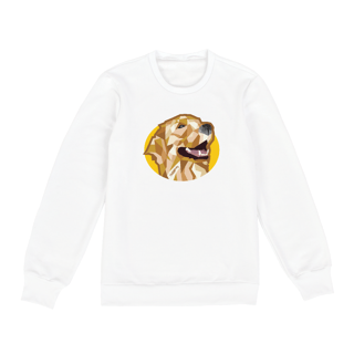 Nome do produto Moletom Blusão Golden Retriever Mosaico Guth Dog