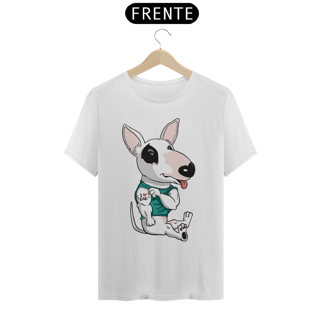 Nome do produto Camiseta Bull Terrier I Love Dad