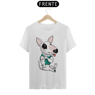 Nome do produto Camiseta Bull Terrier I Love Mom