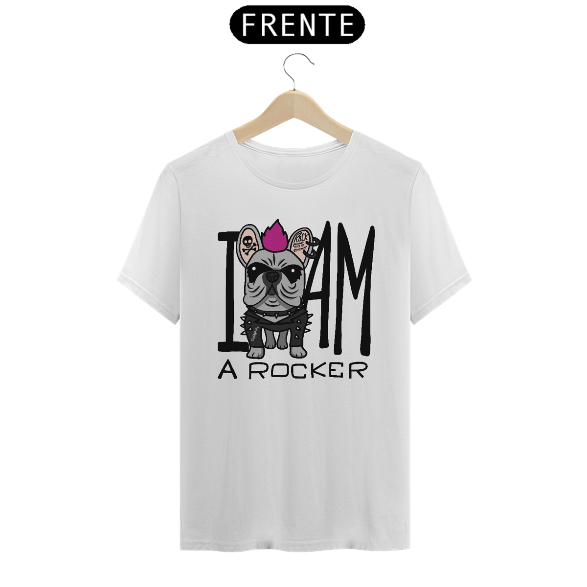 Nome do produto: Camiseta I Am a Rocker