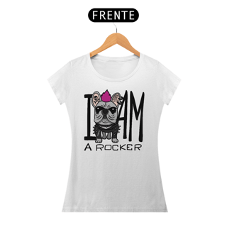 Nome do produto Baby Look I Am a Rocker