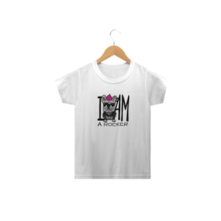 Nome do produto Camiseta Infantil I Am a Rocker