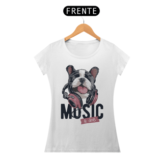 Nome do produto Baby Look Music and Dog