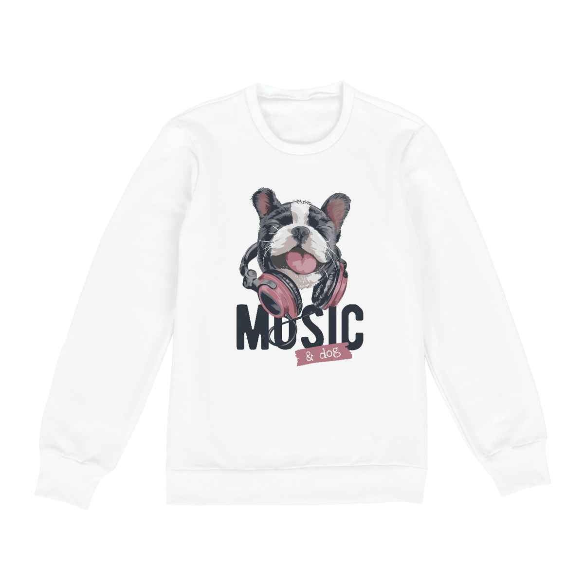 Nome do produto: Moletom Blusão Music and Dog