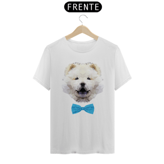 Nome do produto Camiseta Chow Chow Creme de Gravatinha