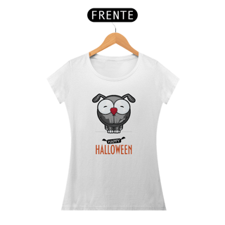 Nome do produto Baby Look Happy Halloween Cartoon Doggy