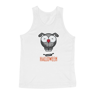 Nome do produto Regata Happy Halloween Cartoon Doggy
