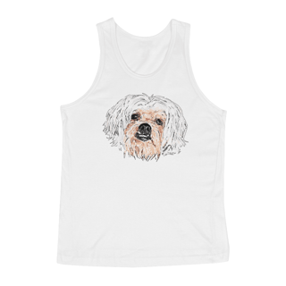 Nome do produto Regata Lhasa Apso Pintura Digital