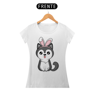 Nome do produto Baby Look Cachorro Páscoa