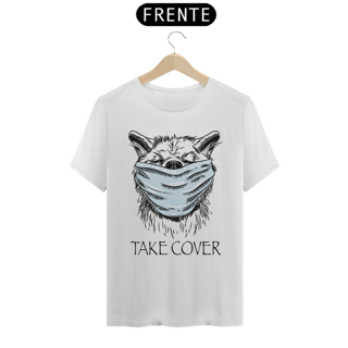 Nome do produto Camiseta Cachorro Take Cover