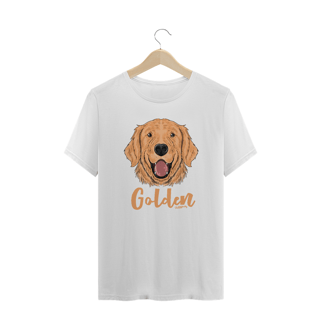 Nome do produto Camiseta Plus Size Cachorro Golden